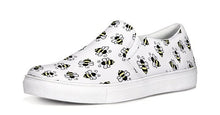 Load image into Gallery viewer, Bumble Bee Slip On Canvas Shoes