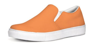 Orange Slip-on Canvas Shoe