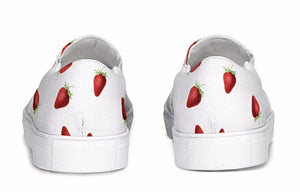 Strawberry Slip On Canvas Shoes