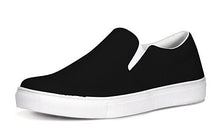 Load image into Gallery viewer, Black Slip On Canvas Shoes