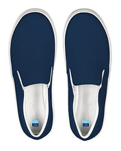 Load image into Gallery viewer, Navy Slip On Canvas Shoes