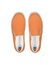Load image into Gallery viewer, Orange Slip-on Canvas Shoe