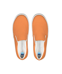 Orange Slip-on Canvas Shoe