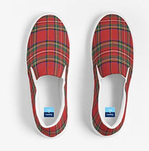 Load image into Gallery viewer, Royal Stewart Tartan Plaid Slip On Canvas Shoes