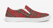 Load image into Gallery viewer, Royal Stewart Tartan Plaid Slip On Canvas Shoes