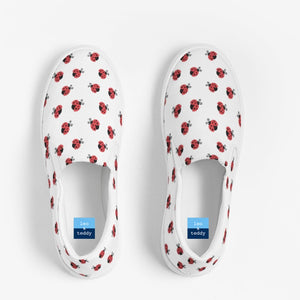 Ladybug Slip On Canvas Shoes