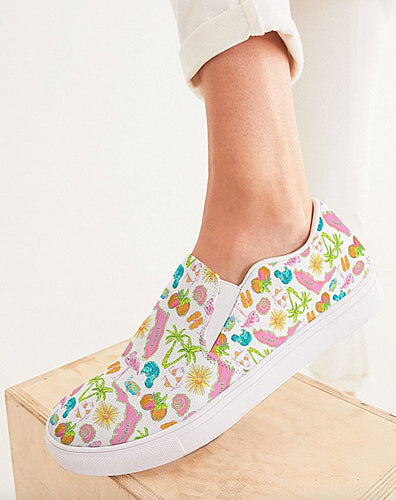 State of Florida Lilly-Style Slip On Canvas Shoes